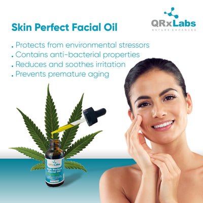 Skin Perfect Facial Oil   Pure Hemp-derived Cannabis Sativa Oil